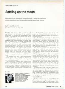 ELECTRONICS V40 N10 19670515 LM RADAR ALTIMETER