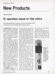 ELECTRONICS V41 N19 19680916 MICROSWITCH KEY