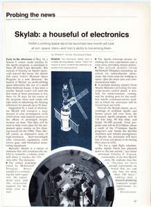 ELECTRONICS V46 N09 19730426 SKYLAB