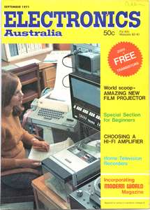 ELECTRONICS AUSTRALIA-1971 09