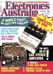 ELECTRONICS AUSTRALIA-1985 08