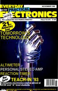 EVERYDAY WITH PRACTICAL ELECTRONICS-1992 11