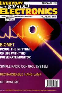 EVERYDAY WITH PRACTICAL ELECTRONICS-1993 02