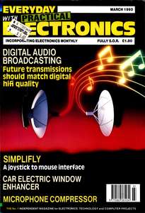 EVERYDAY WITH PRACTICAL ELECTRONICS-1993 03