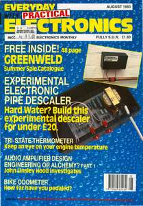 EVERYDAY WITH PRACTICAL ELECTRONICS-1993 08