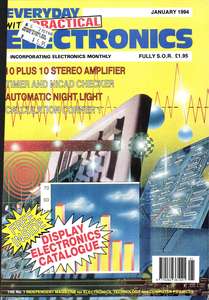 EVERYDAY WITH PRACTICAL ELECTRONICS-1994 01