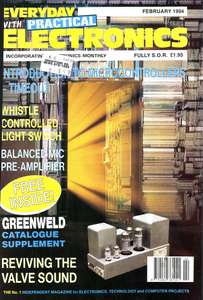 EVERYDAY WITH PRACTICAL ELECTRONICS-1994 02