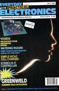 EVERYDAY WITH PRACTICAL ELECTRONICS-1994 07