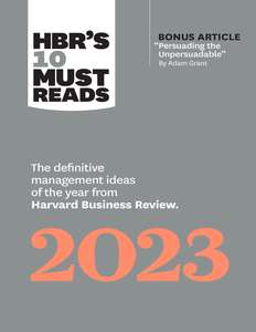 HBRS 10 MUST READS 2023 - HARVARD BUSINESS REVIEW