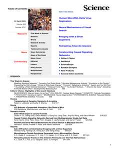 SCIENCE 5721 2005-04-22