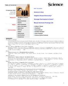 SCIENCE 5742 2005-09-16